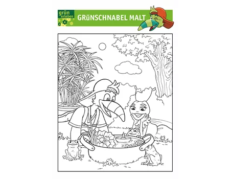 Grünschnabel Malvorlage 5 25